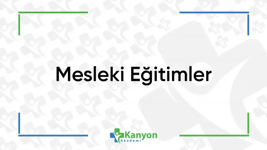 Mesleki Eğitimleri Ve MYK